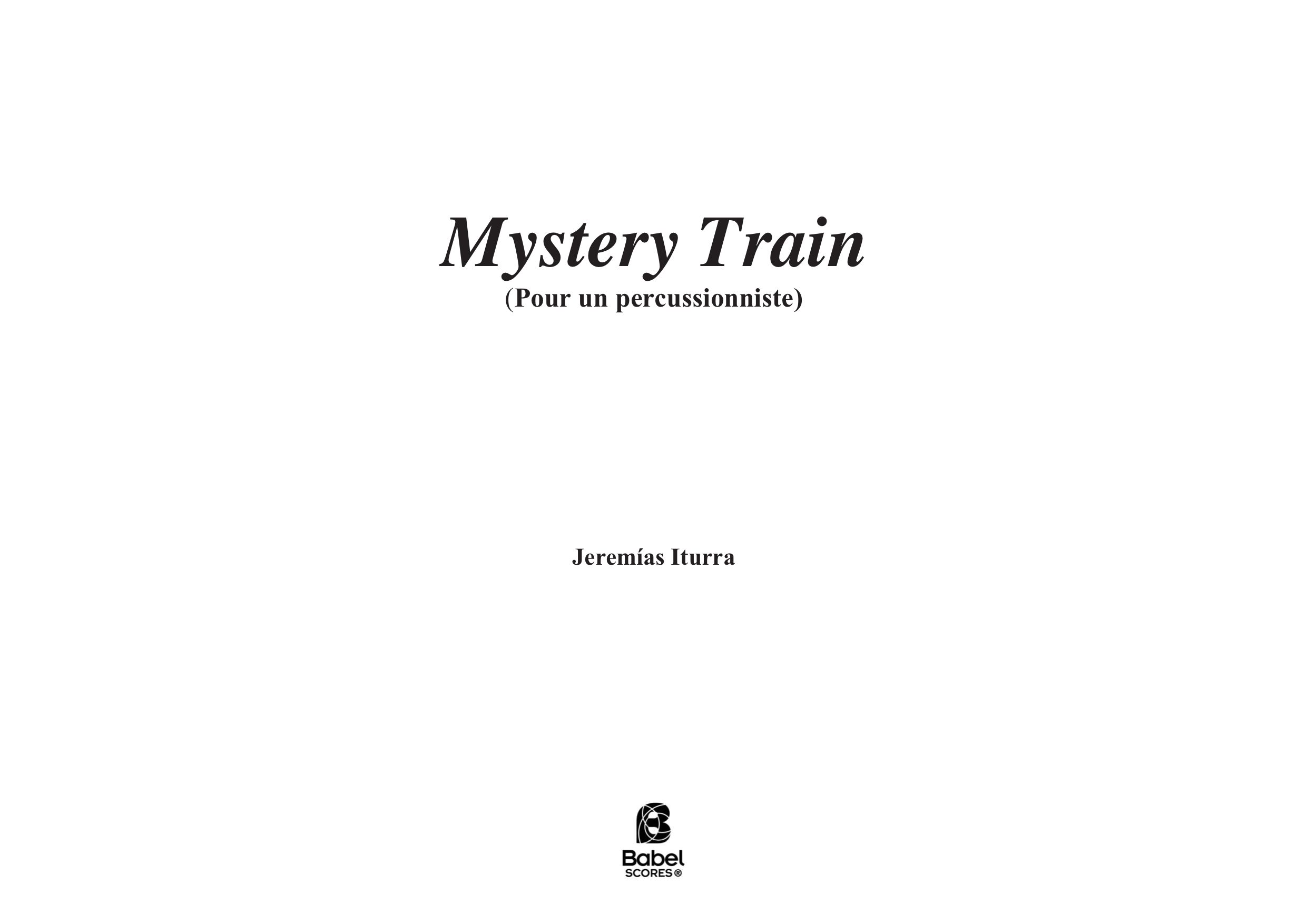 Mystery Train A3 z 3 1 923